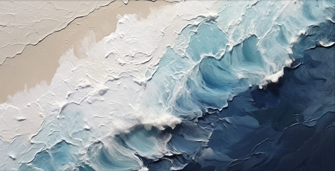 Crashing Waves by Ines Duarte