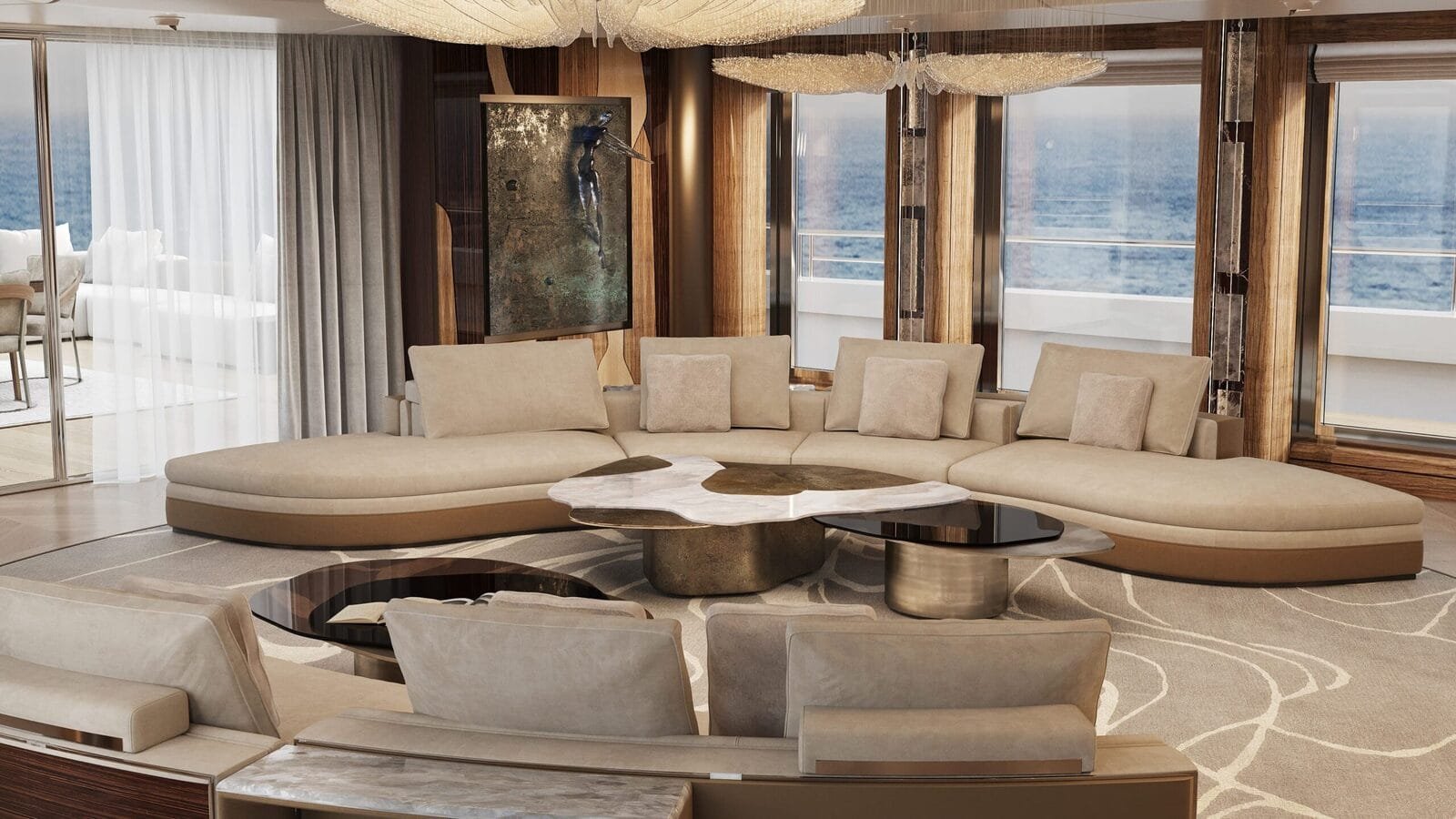 Specify the vessel and the collection as one commission.